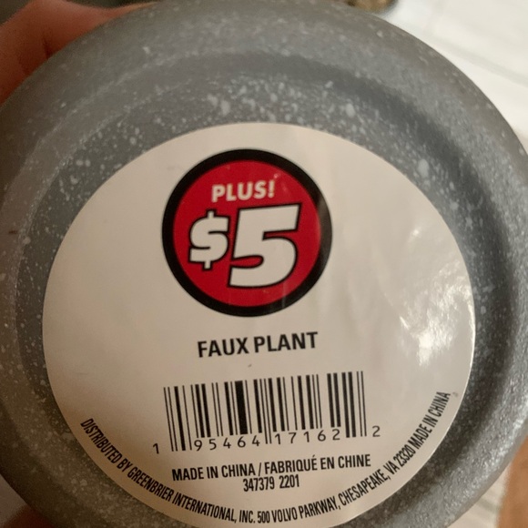 7 Artificial Green Topiary Trees in Gray Pots - Picture 6 of 7